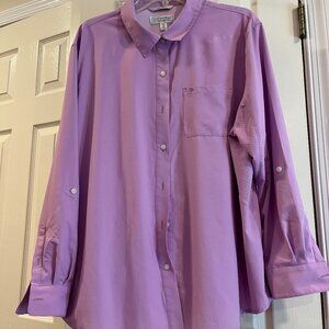 Coolibar XXL Sun Shirt Pink Purple